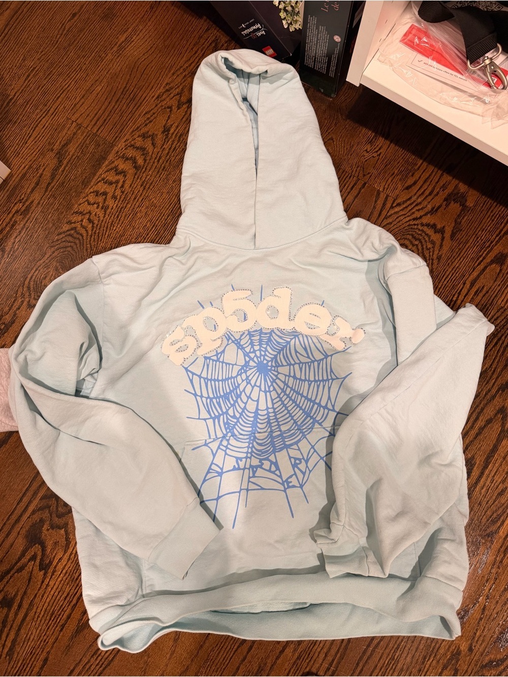 SP5DeR LIGHT BLUE HOODIE
